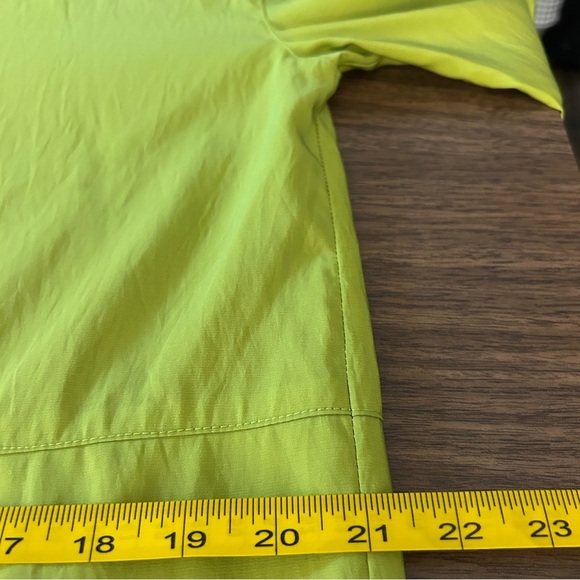 ❤️ Mycra Pac Lime Green Rain Windbreaker Jacket with Hood S - Picture 11 of 14